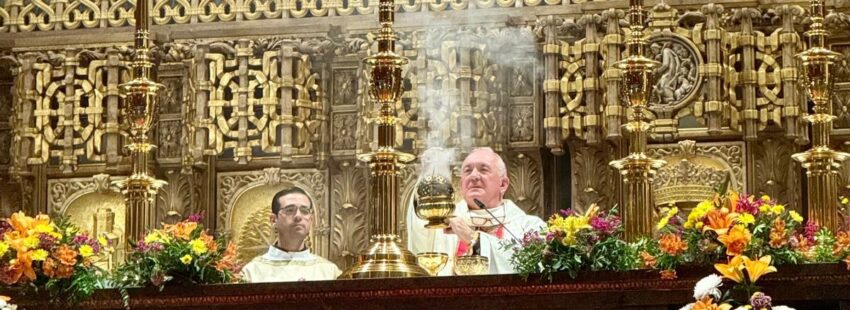 Ángel Pérez Pueyo, en el templo de Torreciudad