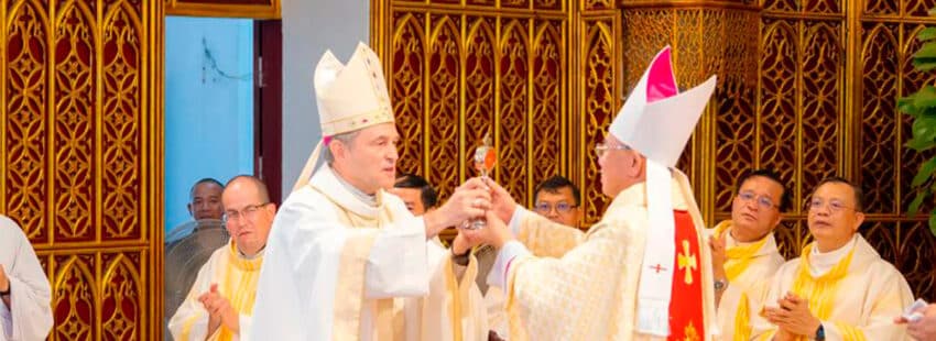 San Valentín de Berriotxoa vuelve de Elorrio a Vietnam donde entregó al vida