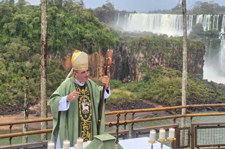 Las Cataratas del Iguazú, escenario de la Misa por el Cuidado de la Creación