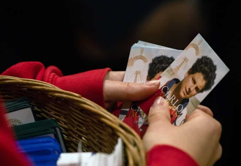 Estampitas de Carlo Acutis