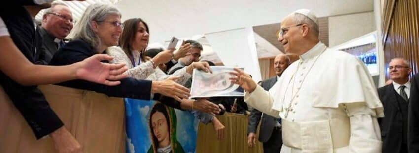El Papa anima a cultivar una Iglesia “con corazón mariano, abierta al diálogo y a la