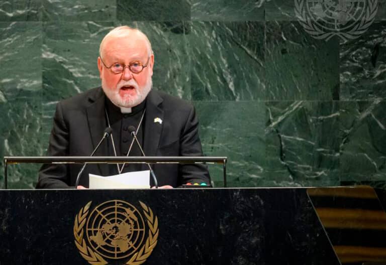 El Vaticano defiende en la ONU “una paz justa y duradera” en Tierra Santa basada en el