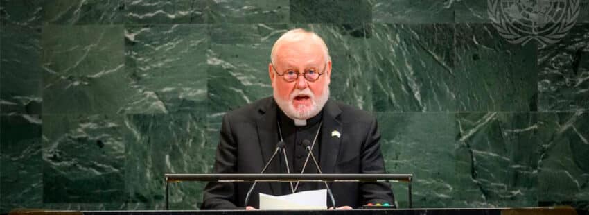 El Vaticano defiende en la ONU “una paz justa y duradera” en Tierra Santa basada en el