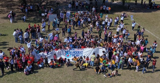 Cáritas Argentina plantó bandera por la infancia