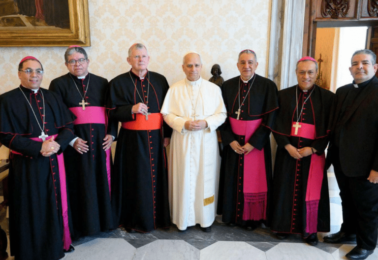 Audiencia del Celam con León XIV