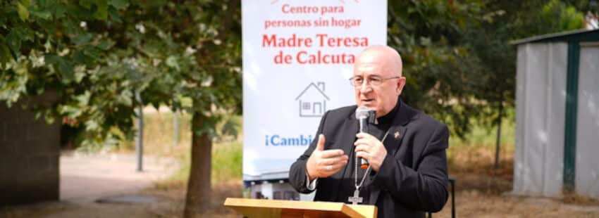 Avendaño en la presentación del Proyecto Madre Teresa Diocesis Getafe