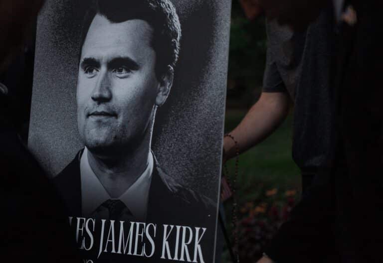 Vigilia de oración por Charlie Kirk en Nueva York