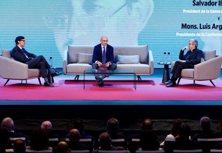 Luis Argüello, Jesús Avezuela y Salvador Illa