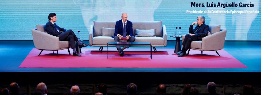 Luis Argüello, Jesús Avezuela y Salvador Illa