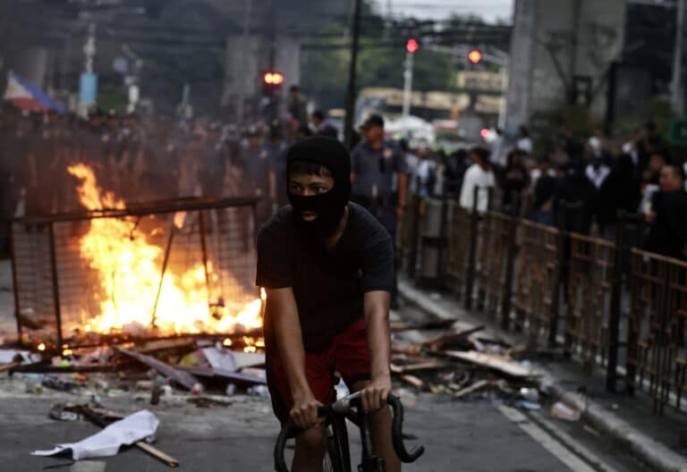 Protestas contra el Gobierno en Filipinas