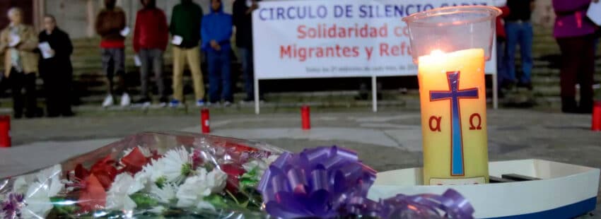 Circulo de silencio por los migrantes