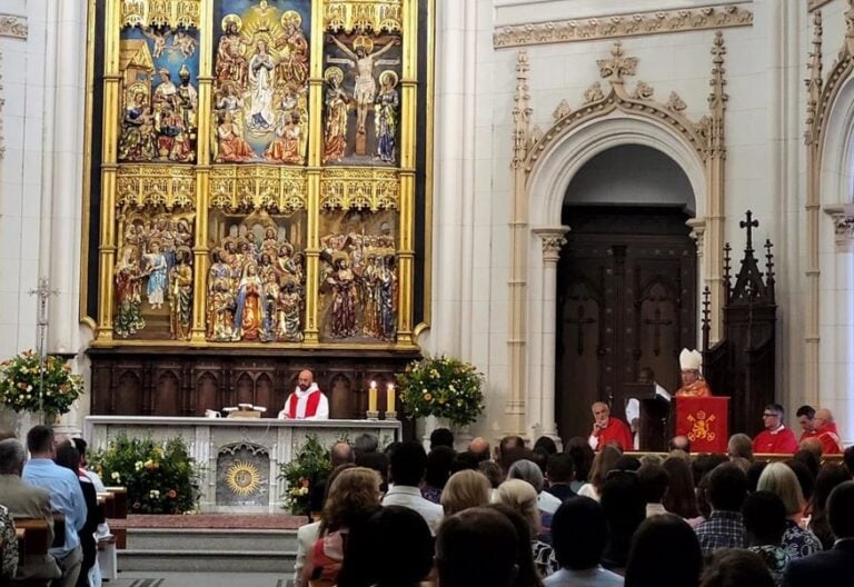 Luis Argüello, en la Universidad Pontificia Comillas