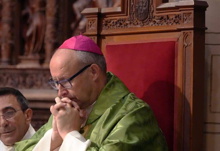 José Antonio Satué, en su despedida de la diócesis de Teruel y Albarracín