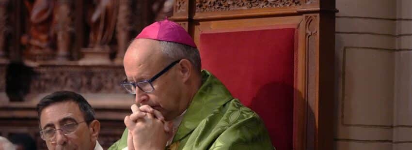 José Antonio Satué, en su despedida de la diócesis de Teruel y Albarracín