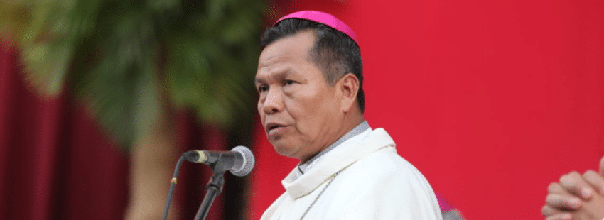 René Leigue, arzobispo de Santa Cruz