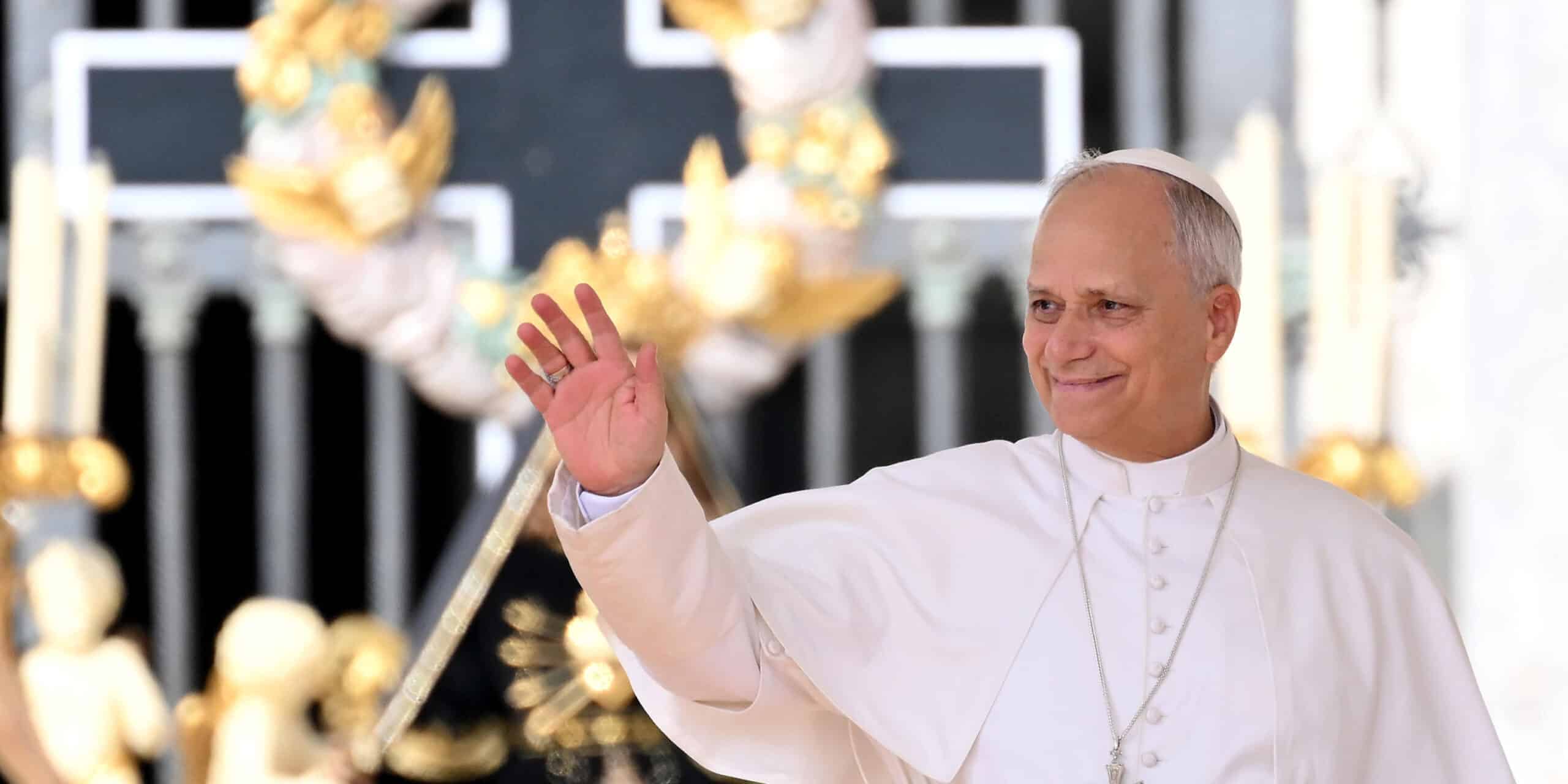 León XIV en la audiencia general