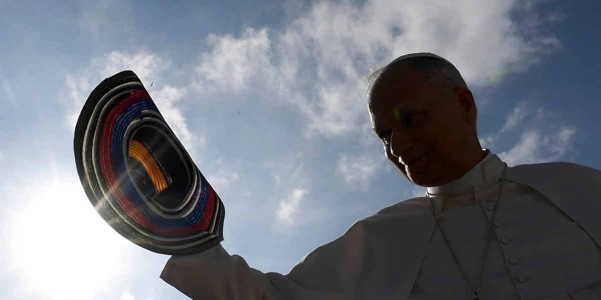 León XIV, durante la audiencia general del 17 de septiembre de 2025