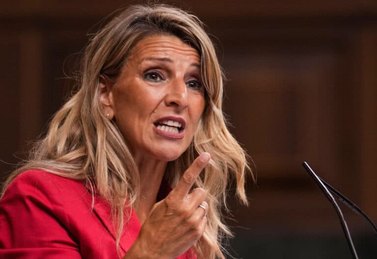 Yolanda Díaz, vicepresidenta del Gobierno y ministra de Trabajo