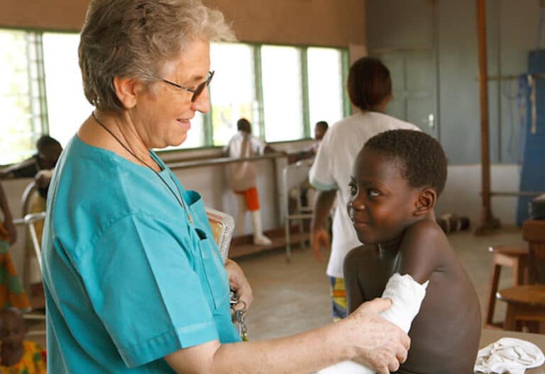 Hna. Julia Aguiar, misionera en Benín