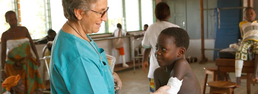 Hna. Julia Aguiar, misionera en Benín