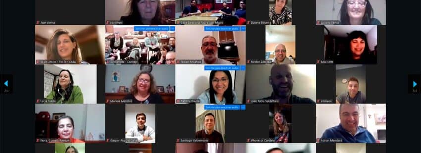 Los salesianos de Argentina Sur continúan trabajando sobre los desafíos en los entornos digitales