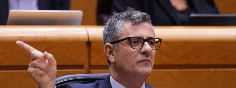 El ministro de la Presidencia, Félix Bolaños