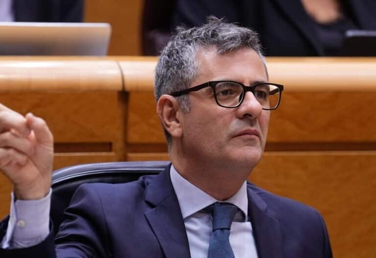 El ministro de la Presidencia, Félix Bolaños