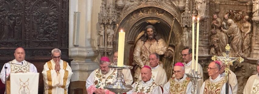 Francisco Prieto preside la misa de la Virgen del Pilar