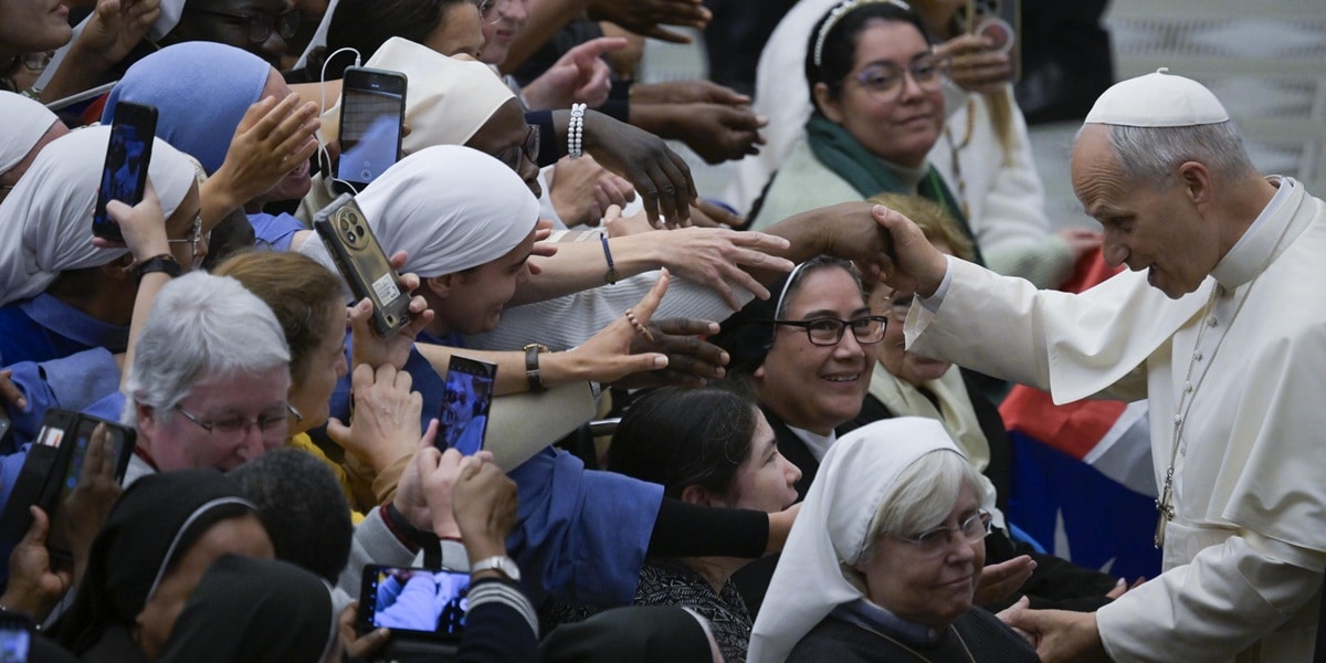 León XIV, en el jubileo de la vida consagrada