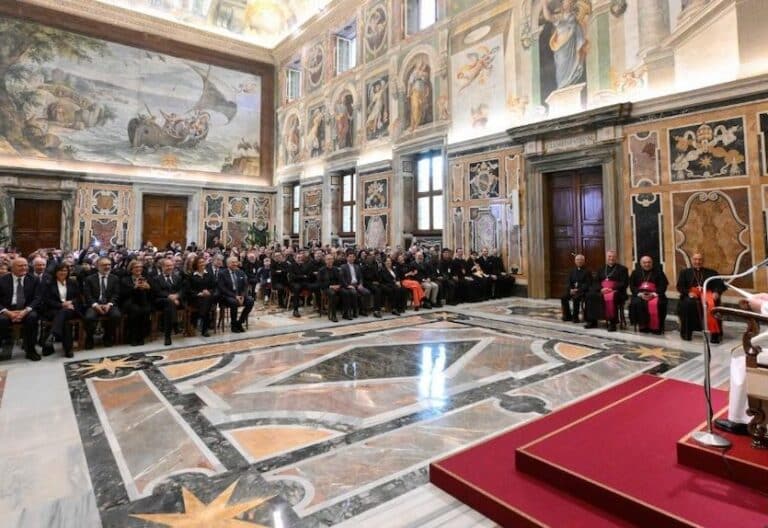 León XIV al Instituto Juan Pablo II: “Estamos llamados, siempre y en todo lugar, a sostener,