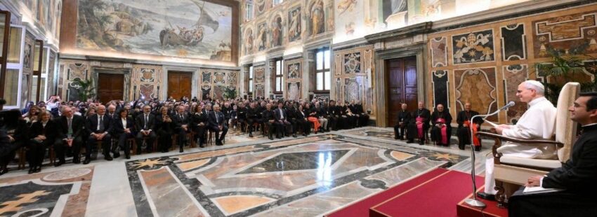 León XIV al Instituto Juan Pablo II: “Estamos llamados, siempre y en todo lugar, a sostener,