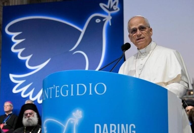 León XIV Sant'Egidio