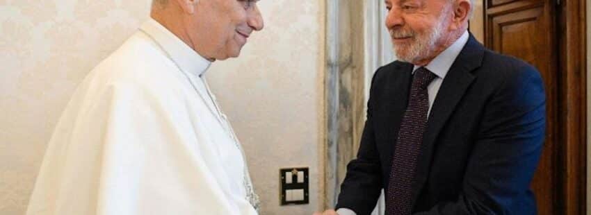 Lula da Silva se reúne con el Papa: invitación a Brasil e “indignación contra la desigualdad”
