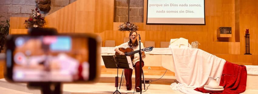 La cantautora Maite López