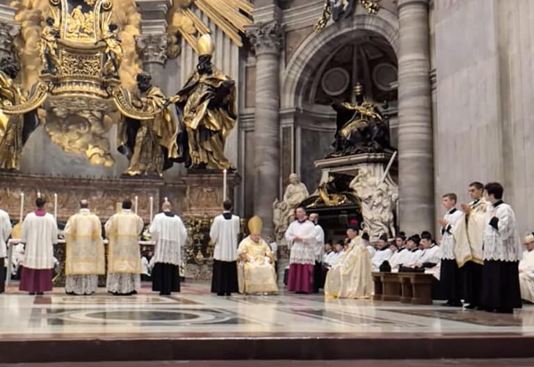Una nueva peregrinación tradicionalista, con el cardenal Burke a la cabeza, toma San Pedro