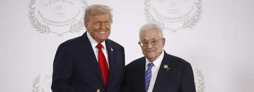 Trump y Abbas