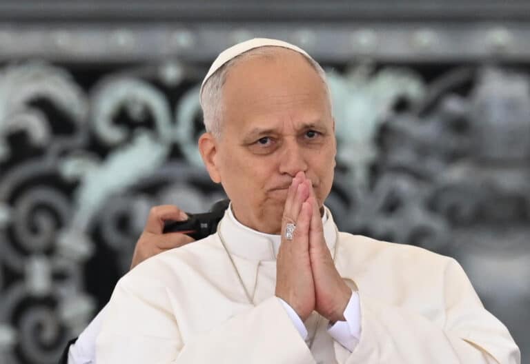 León XIV en la audiencia general