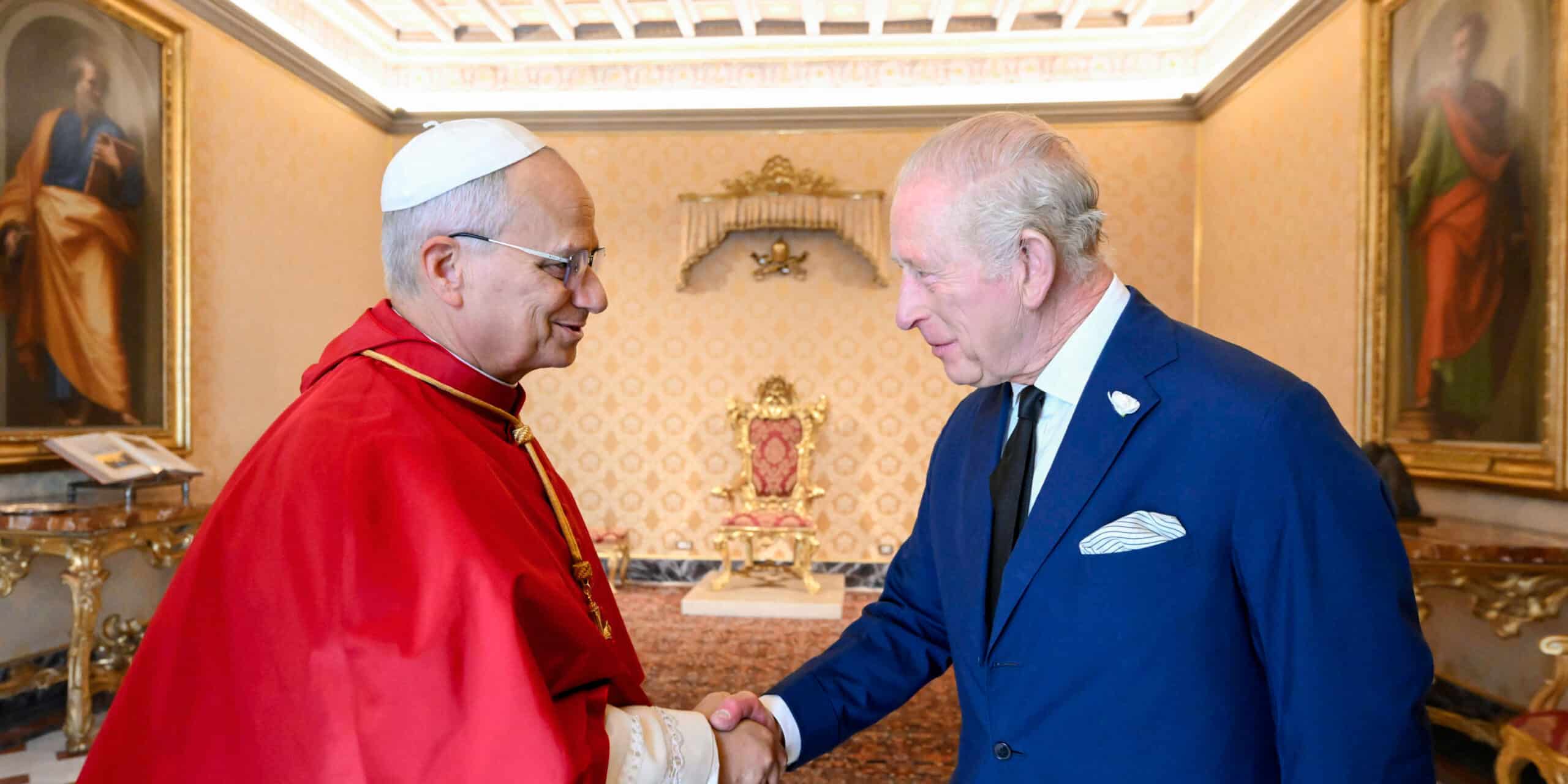 Carlos III con León XIV