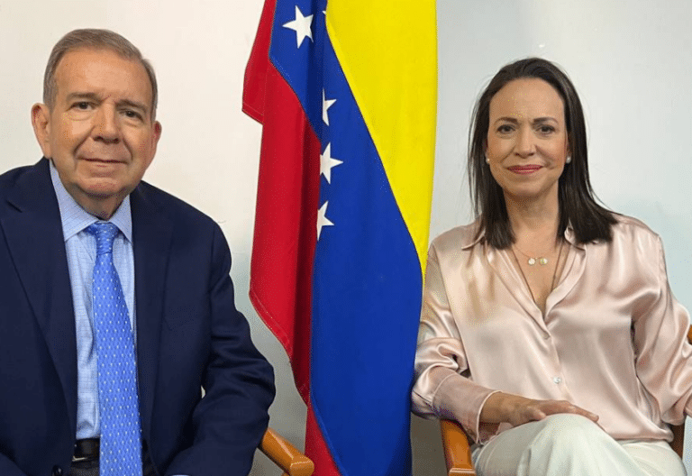 Edmundo González y María Corina