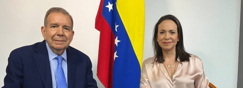 Edmundo González y María Corina