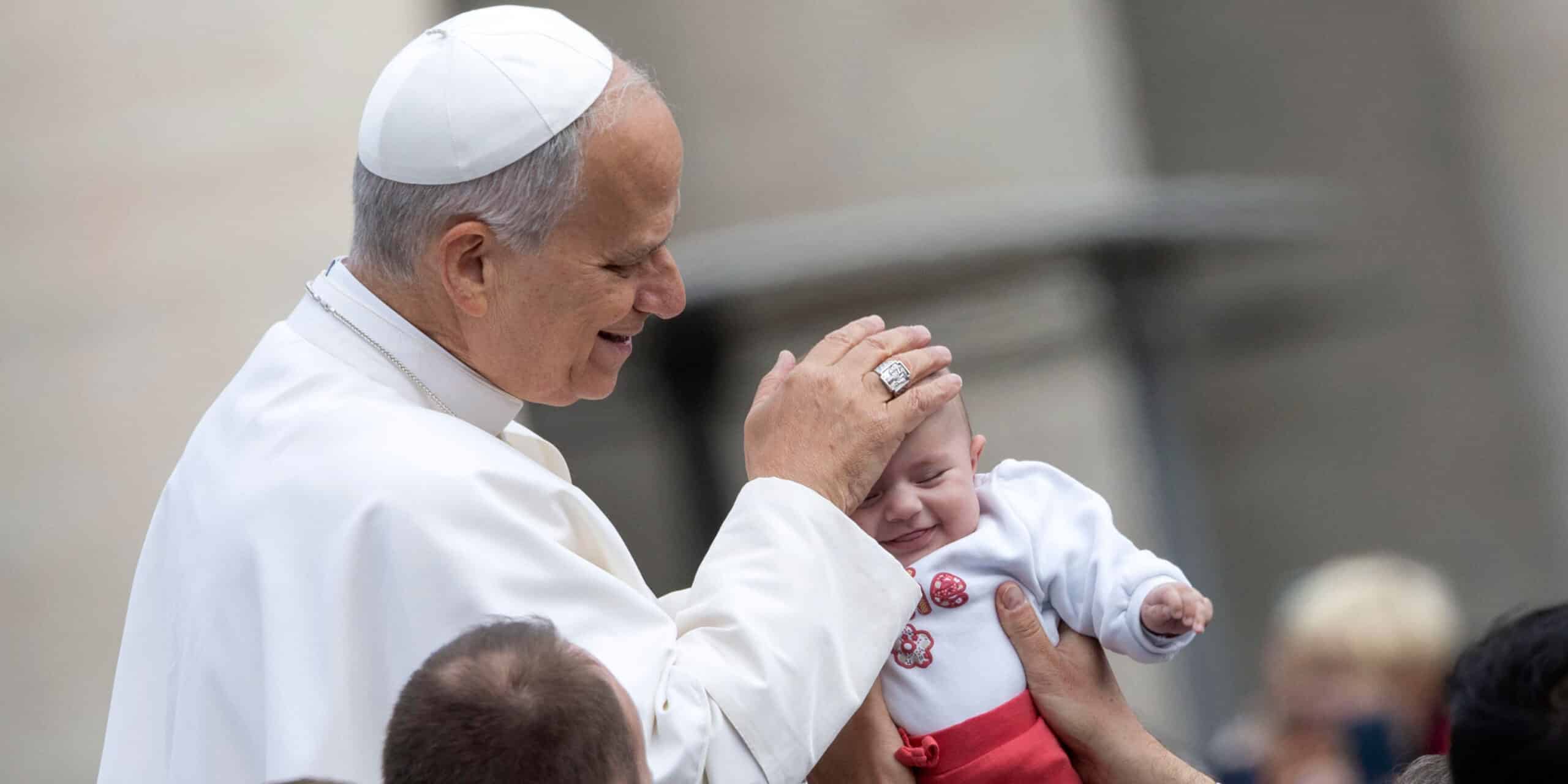 León XIV en la audiencia general