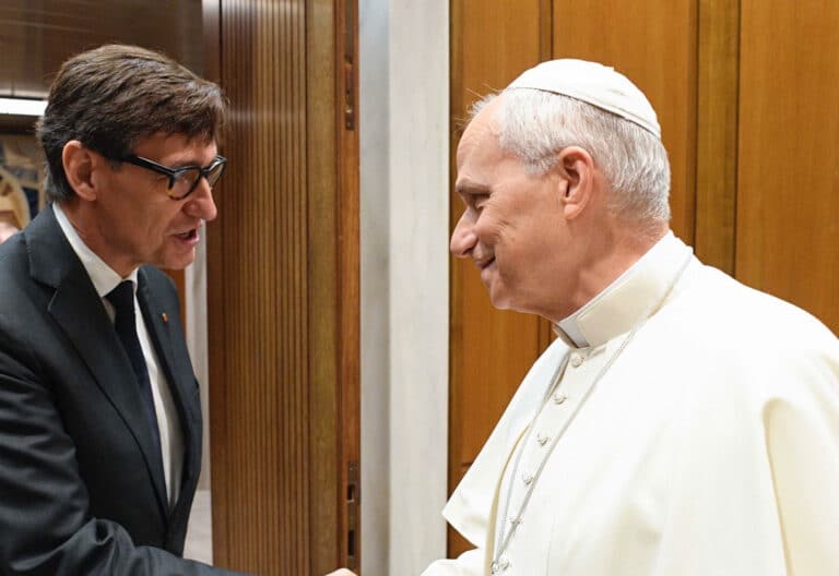 León XIV recibe en audiencia a Salvador Illa