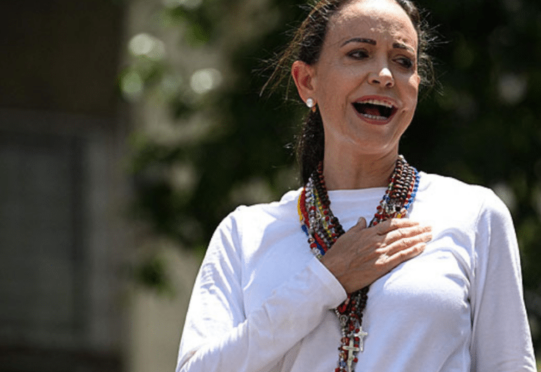 María Corina Machado, líder opositora