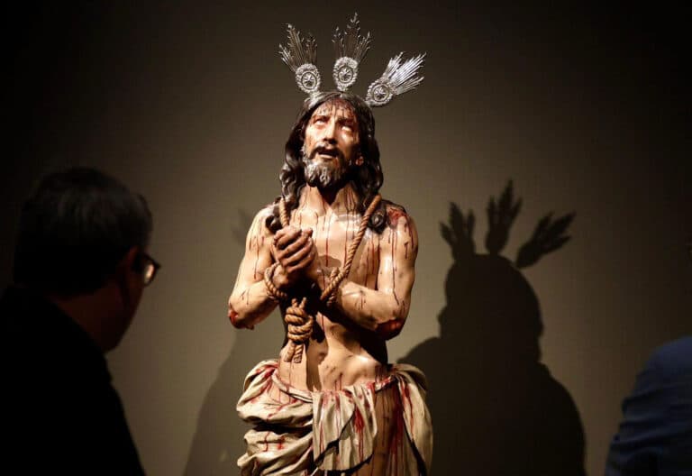 Santo Cristo de la Caridad, de Pedro Roldán, en la exposición 'Arte y Misericordia. La Santa