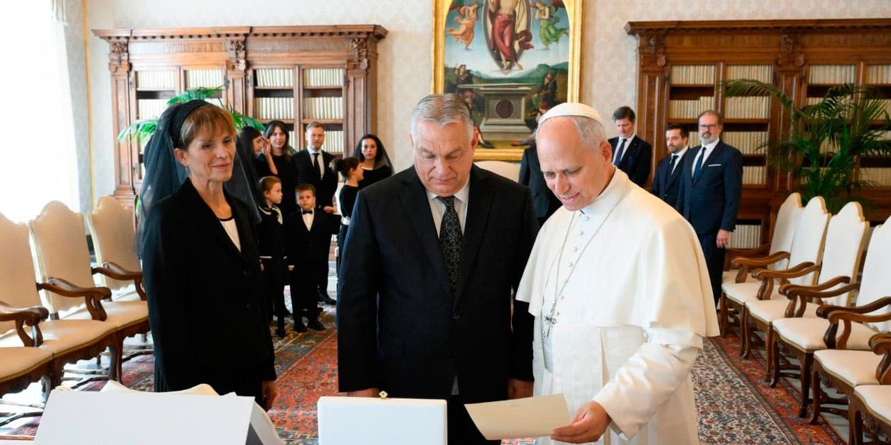 León XIV recibe a Viktor Orbán