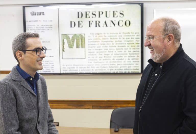 Adrián de Prado y Antonio Bellella, claretianos