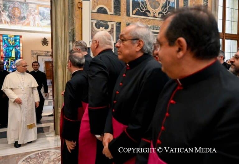 León XIV: “La función judicial en la Iglesia es una diaconía de la verdad”