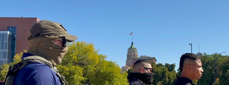 Migrante detenido en Estados Unidos