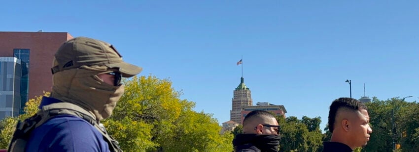 Migrante detenido en Estados Unidos