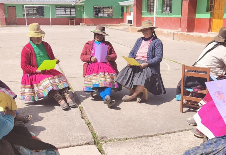 Mujeres acompañadas en Perú por Manos Unidas